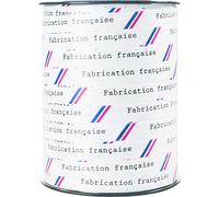 Clairefontaine 602130C - Une bobine de Ruban Bolduc Plaisir d'offrir - 250 m x 10 mm - Bleu, blanc, rouge, ''Fabrication Française'' - Ruban décoratif cadeau, DIY, Emballage Cadeau