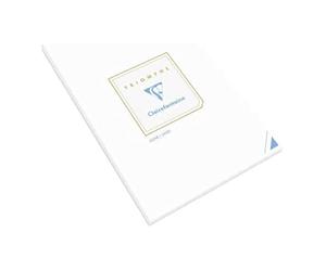 Clairefontaine 6124C - Bloc de Correspondance Triomphe 50 Feuilles Lignées Blanches A5-14,8x21 cm - 90g/m²