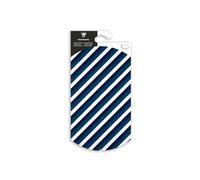 Clairefontaine - 618018C - 6 Pochettes cadeaux pliables petit format - 16x22cm - Motifs : Rayures Bleues - Boite Pillow - Emballage cadeau - Idéal pour Body, T-shirt, Chaussettes, CD