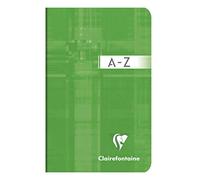 Clairefontaine 63599AMZC - Lot 2 Répertoires 9x14cm 96p PC 90g Pelliculé