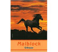 Clairefontaine 67204C - Bloc de dessin/Carnet de croquis A4 21x29,7 cm, 100 pages unies 70g, couverture cheval, assorti aléatoire