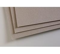 Clairefontaine 696019C Paquet 5 Feuilles Pastelmat A3 360g gris foncé