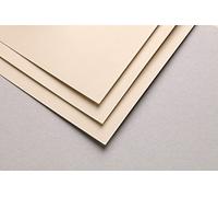 Clairefontaine 696166C Paquet Papier Pastelmat - 5 Feuilles Carte Spéciale pour Pastels Secs - A3 29,7x42 cm 360g - Beige