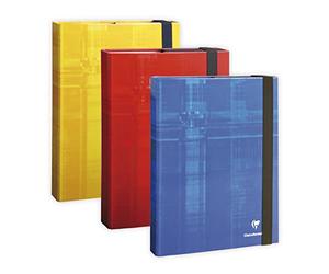 Clairefontaine 7045C Une Boîte de Classement à Élastique Heftbox Rembordée Rigide avec dos de 4 cm - A4 21x29,7 cm - Couleur Aléatoire