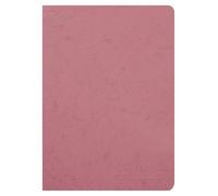 Clairefontaine 733066C Collection Nomaddict (ex Age Bag) Un Cahier Agrafé Rose Antique - A4 21x29,7 cm - 96 Pages Lignées avec Marge - Papier Blanc 90 g - Couverture Carte Lustrée Grain Cuir