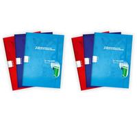 Clairefontaine 73416Cpack - Nomaddict Lot 5 Carnets Tabac 9x14cm 96p Lig. (Lot de 2)