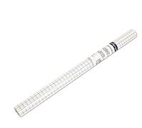 Clairefontaine 74099C Un Rouleau de Couvre-Livre l'Astucieux - 2x0,45 m en Polypro Adhésif 80 µ - Transparent Brillant Incolore