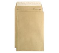 Clairefontaine 742C - Boite de 500 Pochettes Kraft Milleraies Brun C5-162x229 mm - Auto-Adhésives - 90g/m²