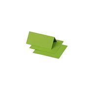 Clairefontaine Marque-places 75021C Pollen 8,5x8 cm 210 g/m² Vert menthe – Paquet de 25