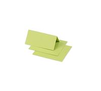 Clairefontaine Marque-places Pollen 75050C – Paquet de 25 – 8,5 x 8 cm – 210 g/m² – Vert bourgeon