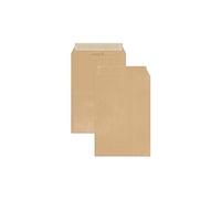 Clairefontaine 7731C - Boite de 500 Pochettes Kraft Adour Brun B6-120x176 mm - Auto-Adhésives - 90g/m²