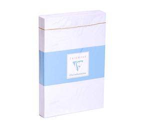Clairefontaine 7736C Paquet 25 enveloppes Triomphe blanc auto-adh. 130g C6