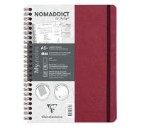 Clairefontaine 782332C Nomaddict Carnet à Spirale à Marges détach