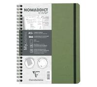 Clairefontaine 782333C Carnet spirale My.Notes A5+ 120p DOT 90g Vert