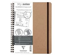 Clairefontaine 78233C Carnet spirale My.Notes A5+ 120p DOT 90g Tabac