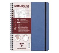 Clairefontaine 782364C Nomaddict Carnet à Spirale à Marges détach
