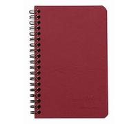 Clairefontaine 786162C - Nomaddict Carnet Pochettes Rouge 11x17cm 120p Lig.