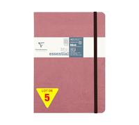 Clairefontaine 793426Cpack Nomaddict Lot 5 Carnets Élastiqués Cousus