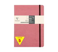 Clairefontaine 793436Cpack Nomaddict Lot 5 Carnets Élastiqués Cousus