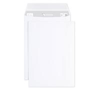 Clairefontaine 8042C - Boite de 500 Pochettes Blanches C5-162x229mm - Auto-Adhésives - 90g/m²