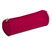 Clairefontaine Trousse ronde en polyester 22 x 7 cm rouge