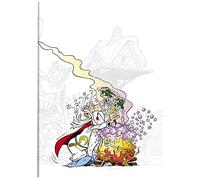 Clairefontaine 812865C - Un Cahier Piqué ''Astérix Potion magique'' sur fond blanc - A4 21x29,7 cm - 96 Pages Grands Carreaux - 4 visuels, livraison aléatoire