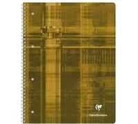Clairefontaine 8252C Cahier reliure intégrale 22,5 x 29,7 160 pages quadrillé Coloris Assortis G