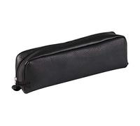CUIRISE - Trousse - cuir véritable - noir