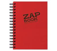 Zap Book N8355 Bloc D'esquisse Spiralé 14,8 X 21 Uni Coloris Assortis