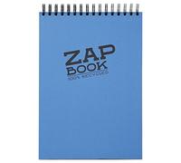 Clairefontaine 8356Cpack - Bloc Spiralé Zap Book - 160 Feuilles Papier Croquis 100% Recyclé - A4 21x29,7 cm 80g - Couleur de Couverture Aléatoire - Paquet de 5 Blocs