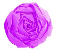 Clairefontaine Papier crépon 901003C - 2x0,50 m - 10 feuilles - Cyclamen - Crêpage 40%