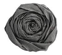 Clairefontaine 901032C - Paquet de 10 Feuilles de Papier Crépon - Couleur Gris - Format 2x0,50m - Crêpage 40% - Loisirs Créatifs Adultes et Enfants - Bricolage et Activités Manuelles