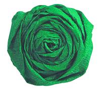 Clairefontaine 901074C Pack 10F Crépon 2x0,50m crépâge 40% Vert bouteille