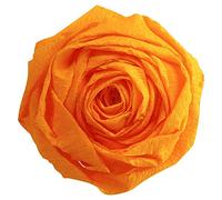 Clairefontaine 903016C - Paquet de 10 Feuilles de Papier Crépon - Couleur Jaune Or - Format 2,50x0,50m - Crêpage 60% - Élastique et Résistant - Loisirs Créatifs, Bricolage et Activités Manuelles