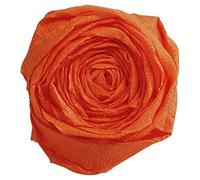 Clairefontaine 903058C Pack 10F Crépon 2,5x0,50m crépâge 60% Orange
