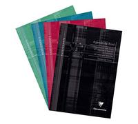 Clairefontaine 9069C Un Agenda de Bord Brochure Souple 6 Colonnes (48 cases/semaine) - A4 21x29,7 cm - 144 Pages (42 semaines) - Papier Blanc 90 g - Couverture Carte Pelliculée - Couleur Aléatoire