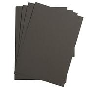 Clairefontaine 90760C Paquet Papier Etival Color - 25 Feuilles Papier Dessin à Grain Anthracite - A3 29,7x42 cm 160g - Idéal pour le Dessin et les Activités Créatives