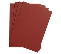 Clairefontaine 90764C Paquet Papier Etival Color - 25 Feuilles Papier Dessin à Grain Bordeaux - A3 29,7x42 cm 160g - Idéal pour le Dessin et les Activités Créatives