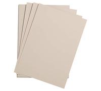 Clairefontaine 90769C Paquet Papier Etival Color - 25 Feuilles Papier Dessin à Grain Gris Rose - A3 29,7x42 cm 160g - Idéal pour le Dessin et les Activités Créatives
