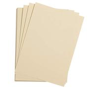 Clairefontaine 90782C Paquet Papier Etival Color - 25 Feuilles Papier Dessin à Grain Ivoire - A3 29,7x42 cm 160g - Idéal pour le Dessin et les Activités Créatives