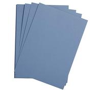 Clairefontaine 90788C Paquet Papier Etival Color - 25 Feuilles Papier Dessin à Grain Bleu Roi - A3 29,7x42 cm 160g - Idéal pour le Dessin et les Activités Créatives