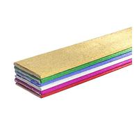 Papier metal crepe 250x50 assorti - Paquet de 5 G