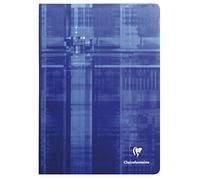 Clairefontaine 9140C Un Cahier Brochure Dos Toilé - A4 21x29,7 cm - 192 Pages Unies Blanches - Papier 90 g - Couverture Carte Pelliculée Couleur Aléatoire