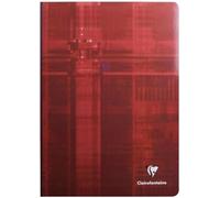 Clairefontaine 9146C Un Cahier Brochure Dos Toilé - A4 21x29,7 cm - 192 Pages Lignées - Papier Blanc 90 g - Couverture Carte Pelliculée Couleur Aléatoire