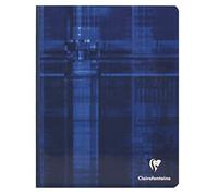 Clairefontaine 923C - Cahier Brochure Dos Toilé 16,5x21cm 192p Lig. Marge