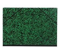 Clairefontaine Carton à dessin Annonay 93243C – 37x52 cm – Dos toilé, fermeture à élastiques – Vert