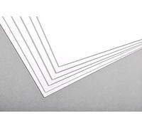 Clairefontaine 93320C Paquet Bristol - 25 Feuilles Papier Bristol Blanc Extra Lisse - 50x65 cm 205g - Idéal pour le Dessin Technique à la Plume