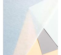 Clairefontaine 93478C Papier Cristal Pergamine - 20 Feuilles Papier Souple Légèrement Transparent - 50x65 cm 45g - Idéal pour Protéger des Dessins