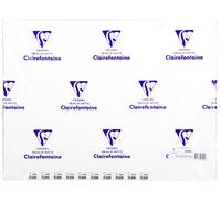 Clairefontaine 93495C paquet 10 Feuilles Papier Huile blanc 50x65cm 240g