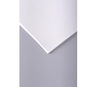 Clairefontaine 93748C Paquet Papier Dessin à Grain - 25 Feuilles Papier Dessin Blanc au Grain Marqué - 50x65 cm 224g - Idéal pour le Dessin au Crayon, Feutre et Fusain